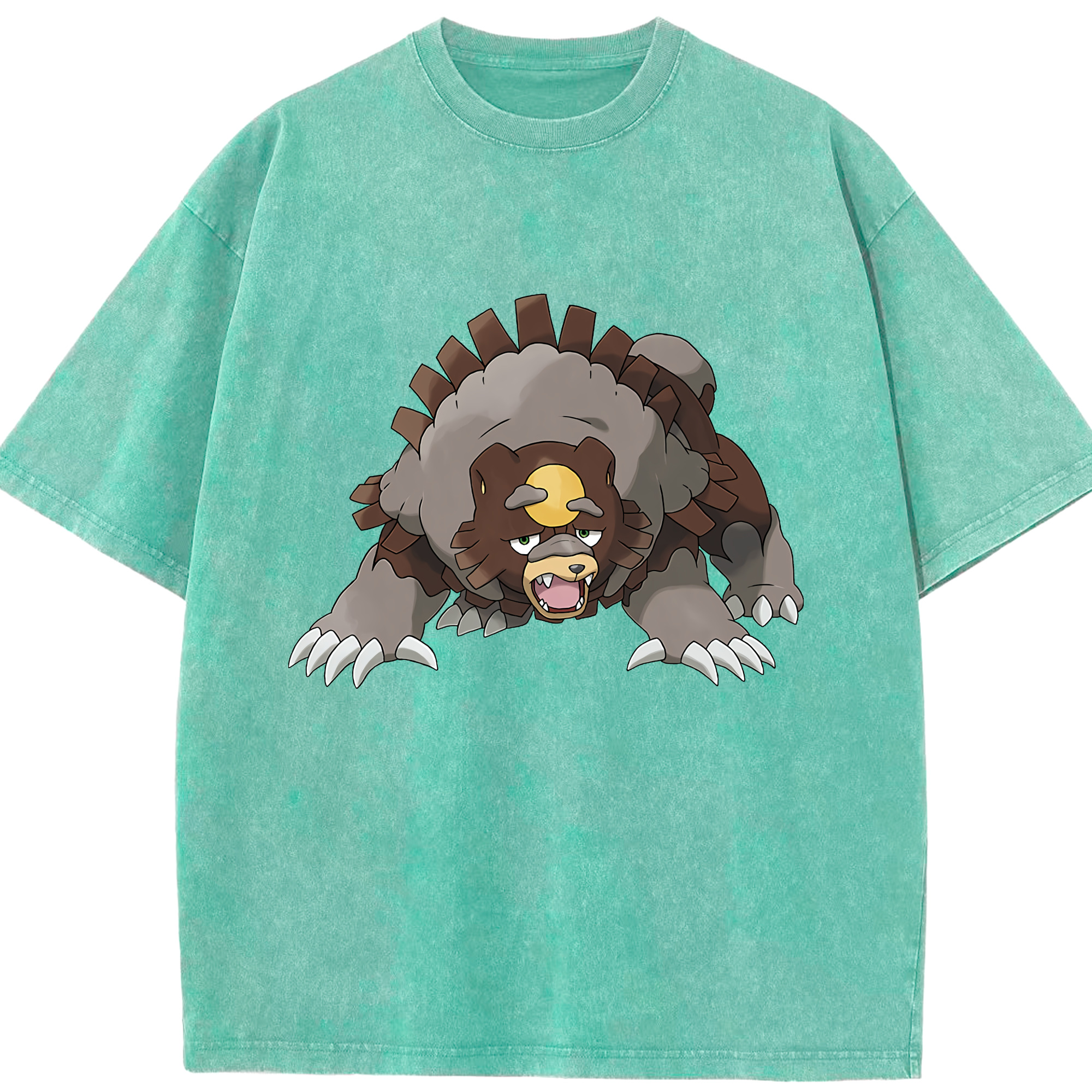 （画像用） ポケットモンスター Pokémon 綿100% ヴィンテージ風 半袖Tシャツ（フロントプリント）